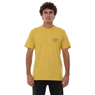 Camiseta Quiksilver Closed Caption Amarelo