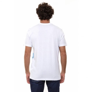 Camiseta Quiksilver Panel Mystic Branco