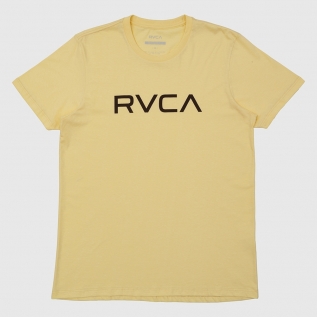 Camiseta RVCA Big Amarelo