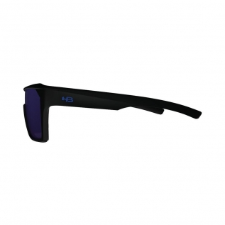 Óculos De Sol HB Carvin 2.0 Matte Black Blue Chrome