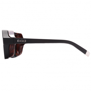 Óculos Evoke Avalanche Dive WD01 Black Matte Radica Gun Brown Gradient