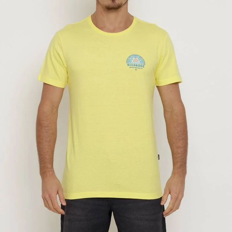 Camiseta Billabong Sunset Amarelo