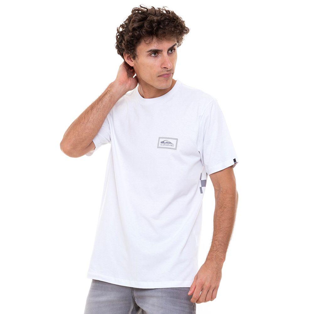 Camiseta Masculina Quiksilver Chercker White REF:Q471A0448
