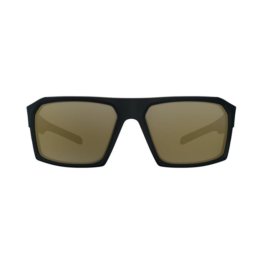 Óculos De Sol HB Split Carvin Matte Black Gold Espelhado