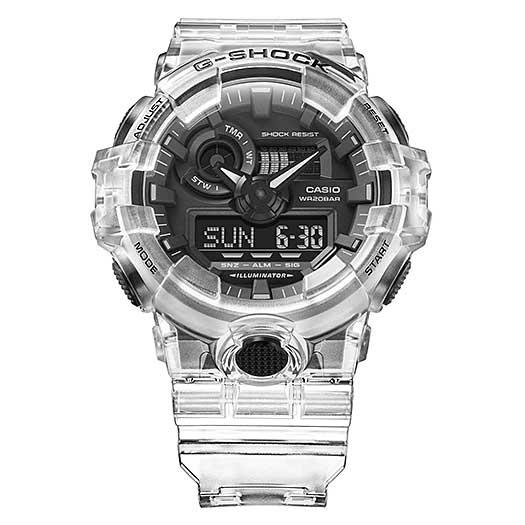 Relógio G-Shock GA-700SKE-7ADR Transparent Series