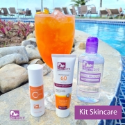 Kit Skin Care Dermare c/bolsa