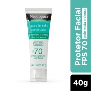Neutrogena Sun Fresh Oily Skin Sem Cor FPS 70