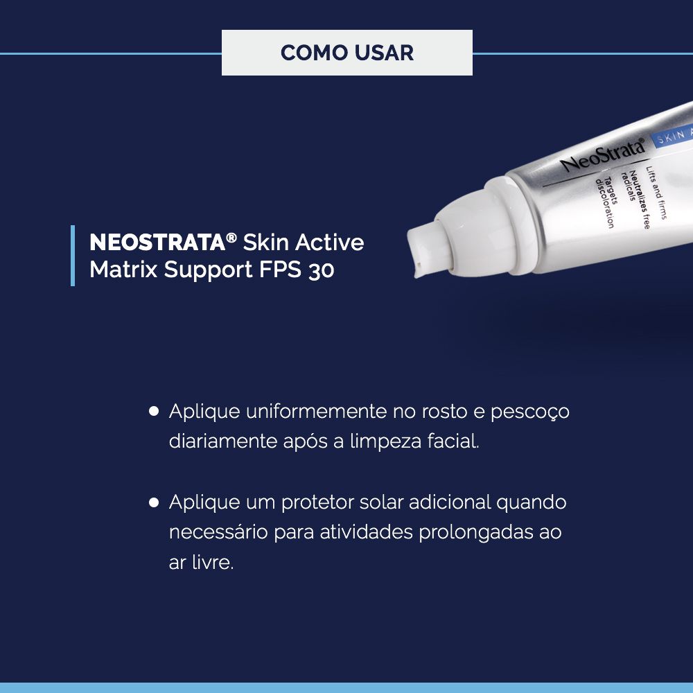 Creme Antissinais Neostrata Skin Active Matrix Support FPS 30 50g