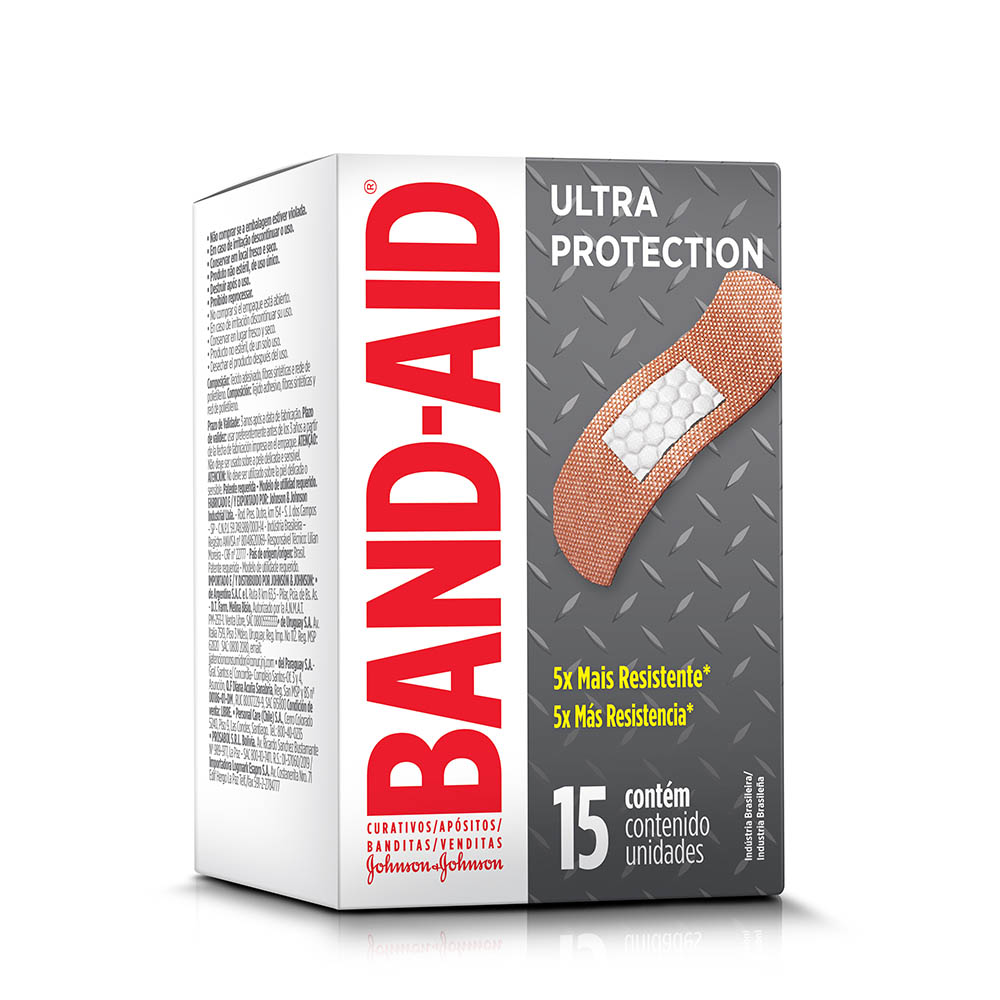 Curativos BAND AID Ultra Protection 15 unidades