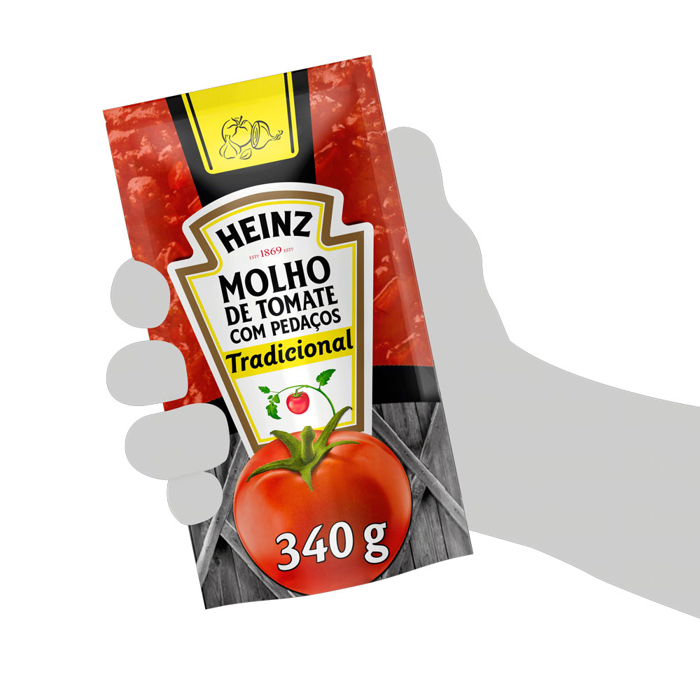 Molho De Tomate Heinz Tradicional 340g