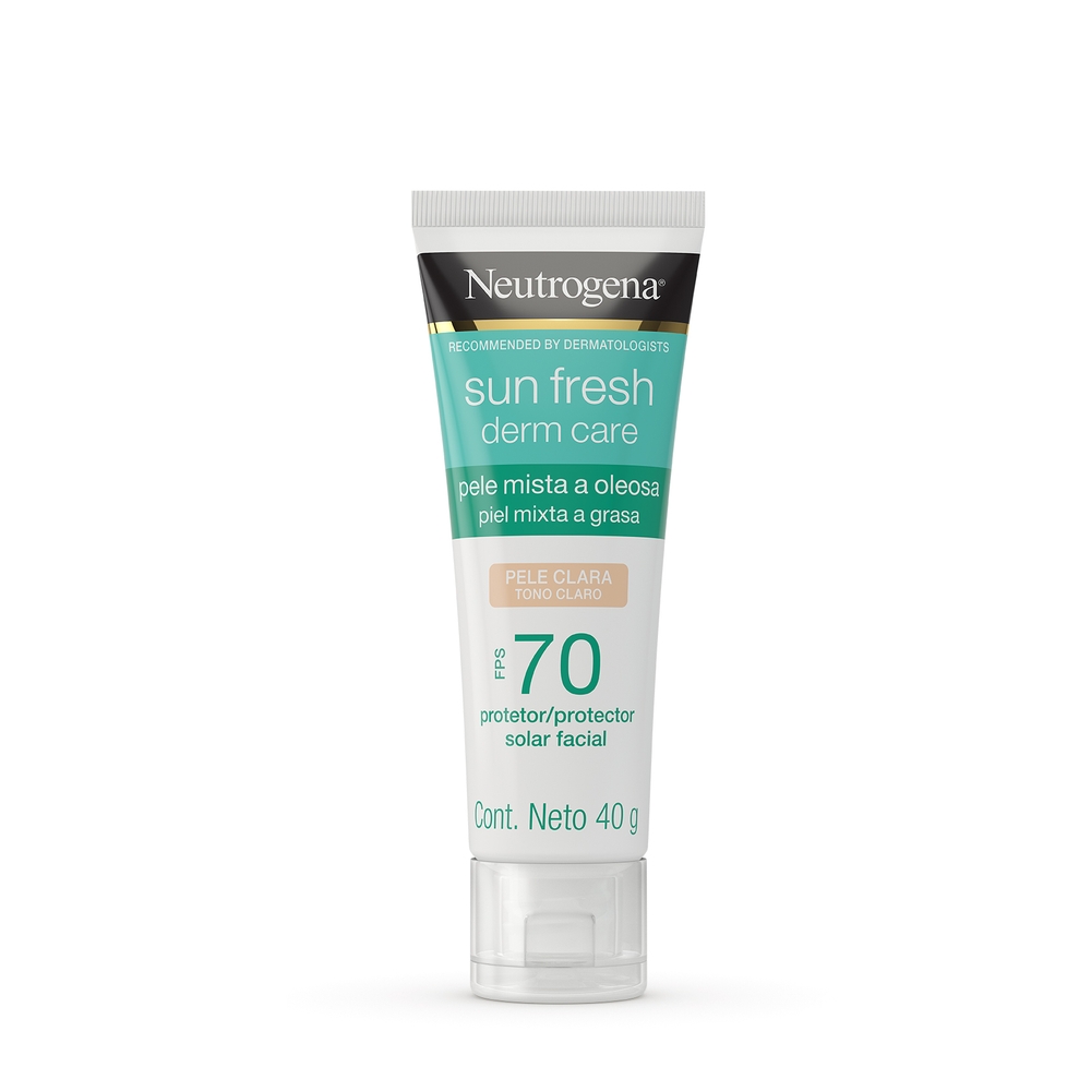 Neutrogena Sun Fresh Oily Skin Pele Clara FPS 70