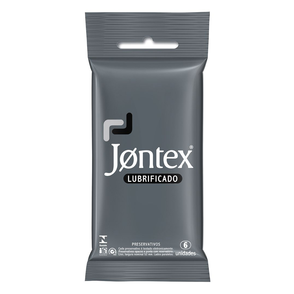 Preservativo JONTEX  Lubrificado 6 unidades