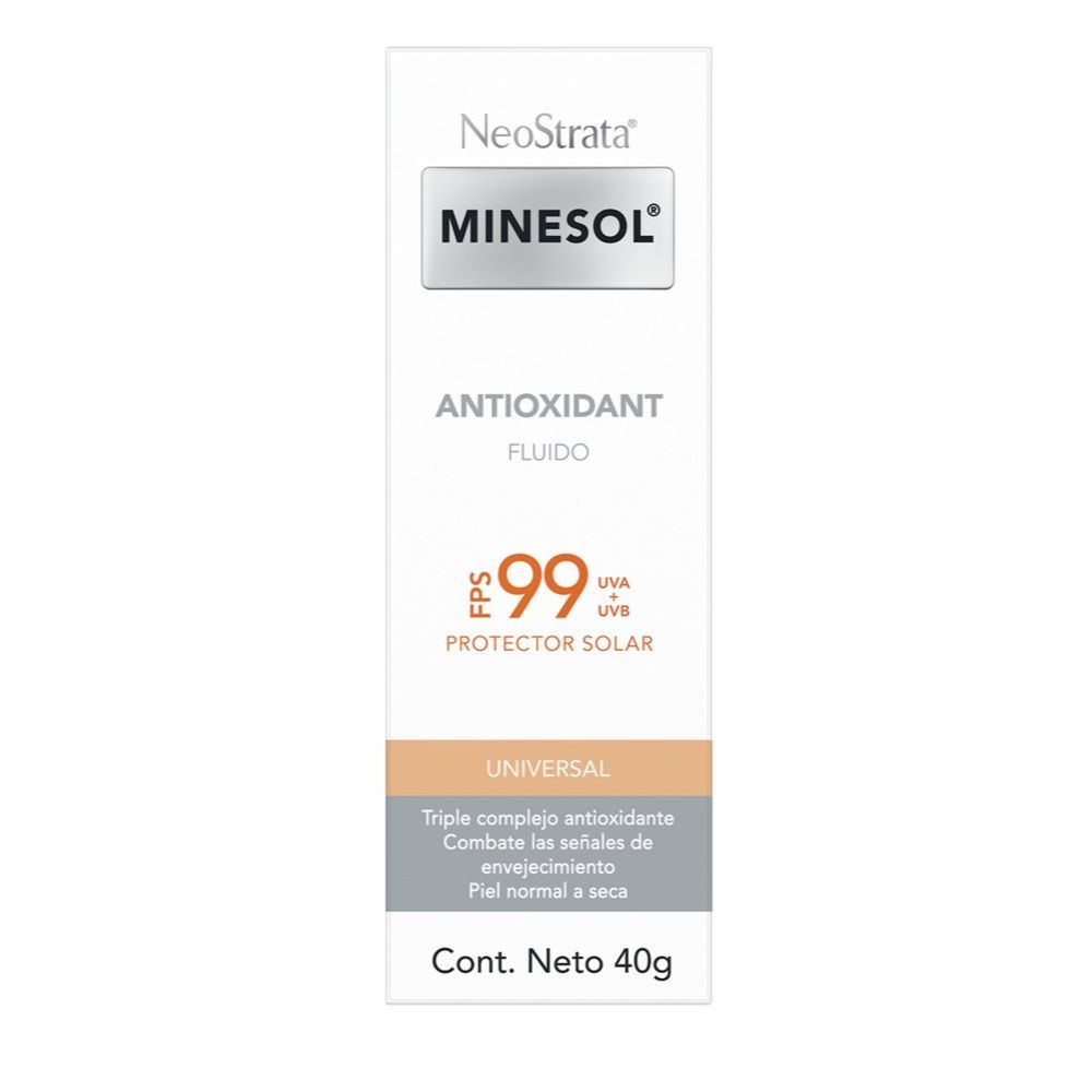 Protetor Solar Facial Neostrata Minesol Antioxidant Universal FPS99 40g