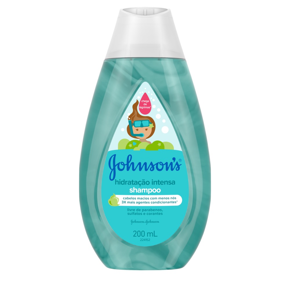 Shampoo JOHNSON'S Baby Hidratação Intensa 200ml