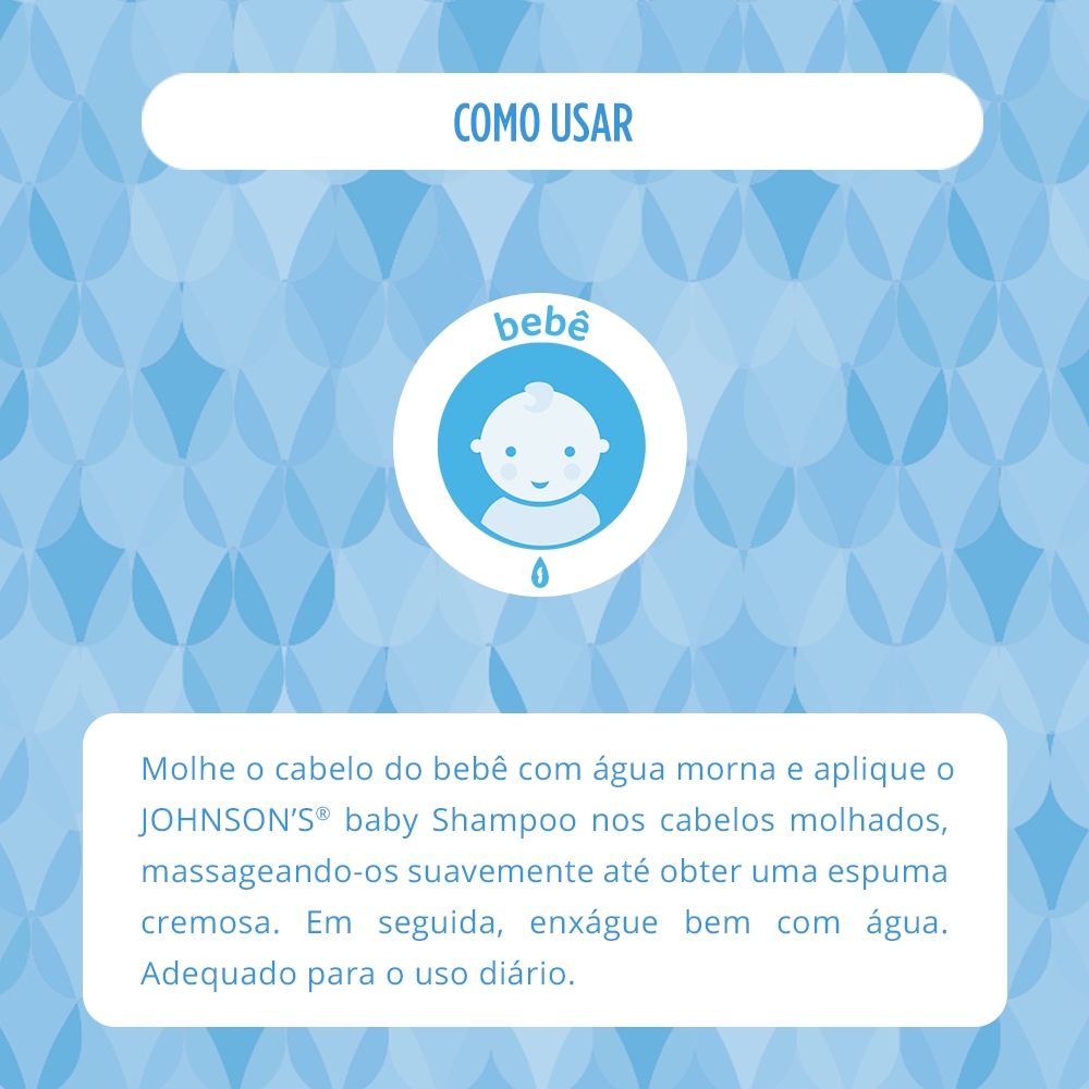 Shampoo JOHNSON'S Baby Regular 400ml