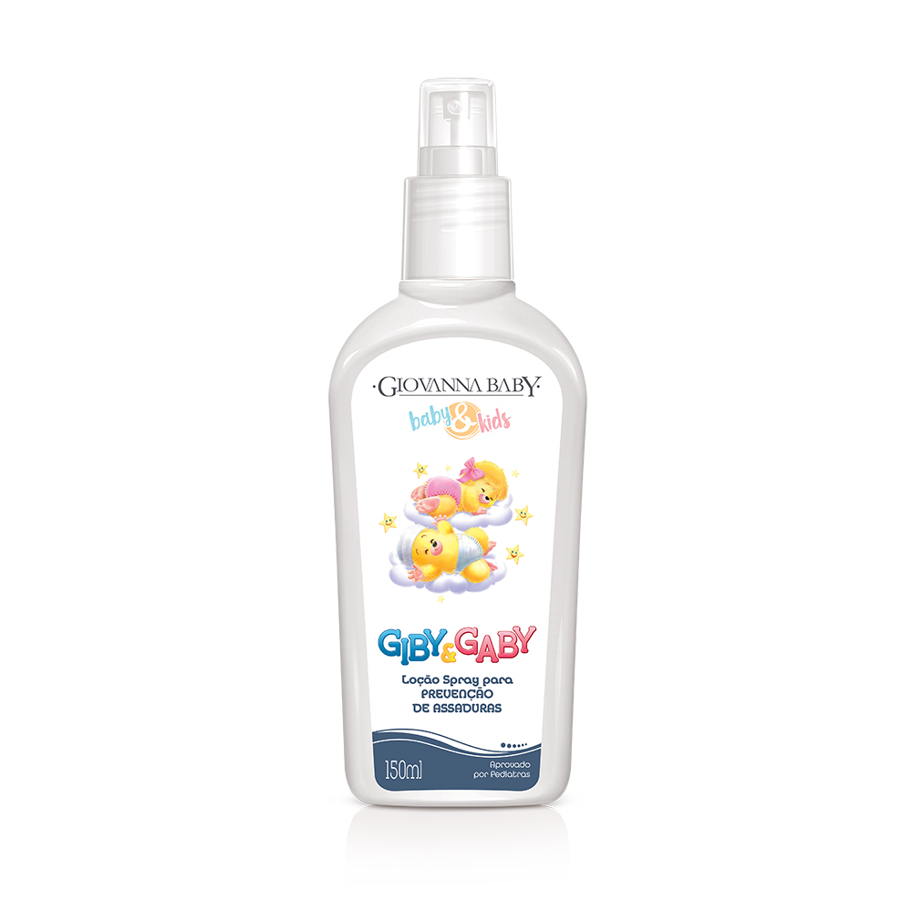 Spray Preventivo de Assaduras Baby e Kids Giovanna Baby 150ml