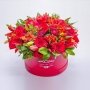 Box Flores Para Ela Vermelho