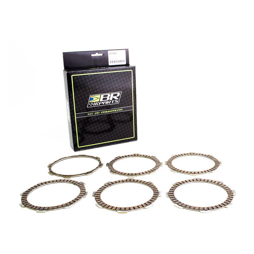 Kit Embreagem BR Parts CRF 250 04/07 + 10 + KTM 250 SX-F 06/12 + 250 EXC-F 07/13 + HUSAB FE 250 13