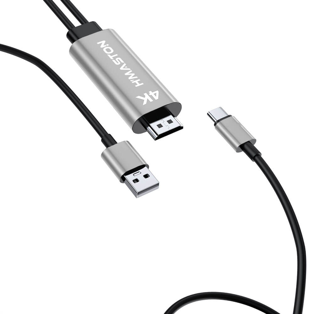 Adaptador HDMI USB e Tipo C