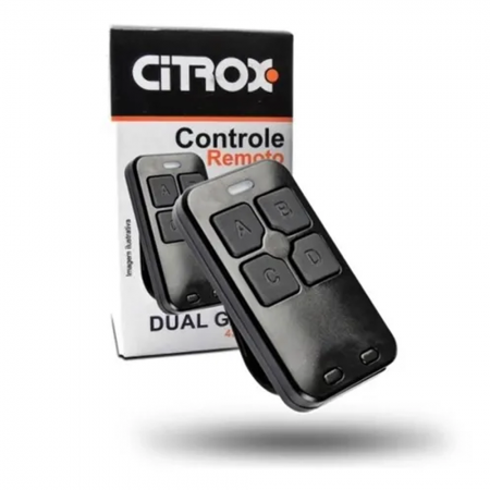 Controle Remoto Citrox Dual Gate 4b 433,92Mhz Peccinin/Rossi Cx-7420