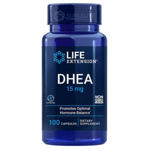 DHEA 15mg, 100 Cápsulas, Life Extension