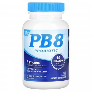 PB8 Probiótico, 14 Bilhões, 120 Cápsulas, Nutrition Now