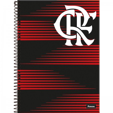 Caderno 10 Matérias Flamengo 200 Fls - Foroni