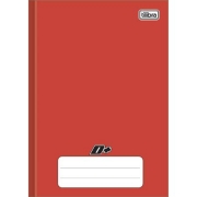 Caderno Brochurão 1/4 D+ Vermelho 48 Fls - Tilibra 