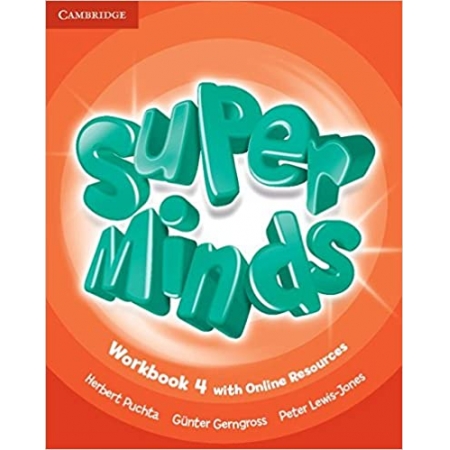 Super Minds British 4 Workbook With Online Resources 1