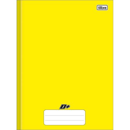 Caderno Brochurão D+ Amarelo 96 Fls - Tilibra 