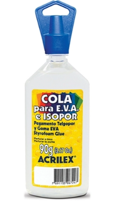 Cola p/ Eva e Isopor 90g - Acrilex 