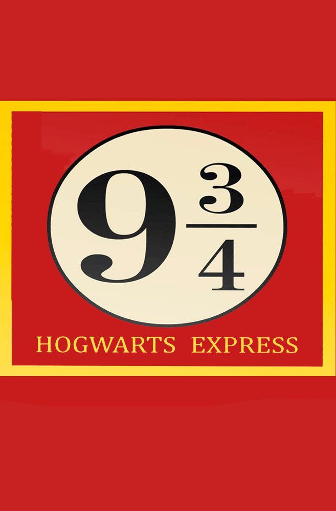 Bloco de notas Expresso de Hogwarts