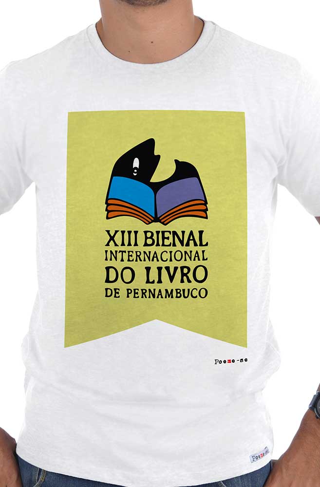 Camiseta Branca Bienal de Pernambuco