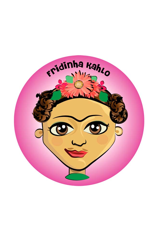 Camiseta Infantil Fridinha Kahlo
