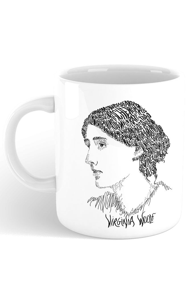 Caneca Rostos Letrados: Virginia Woolf