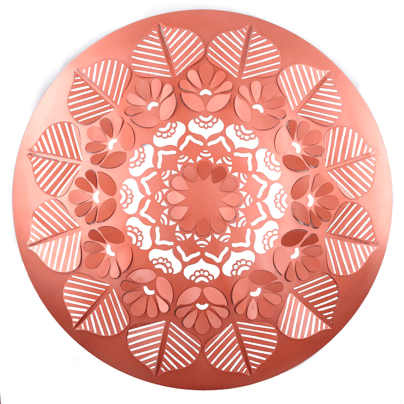 Mandala Flor Texturas