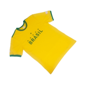 Camiseta Brasil 100% Algodão