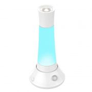 Luminária Lanterna Inteligente Luz Noturna Recarregável Indução SOS Strobo USB Casa Camping Trilha