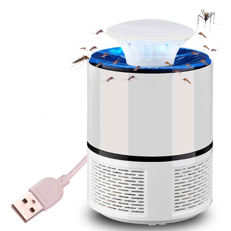 Armadilha Luminosa LED Mata Mosquito Insetos Pernilongo USB  - Mundo Thata