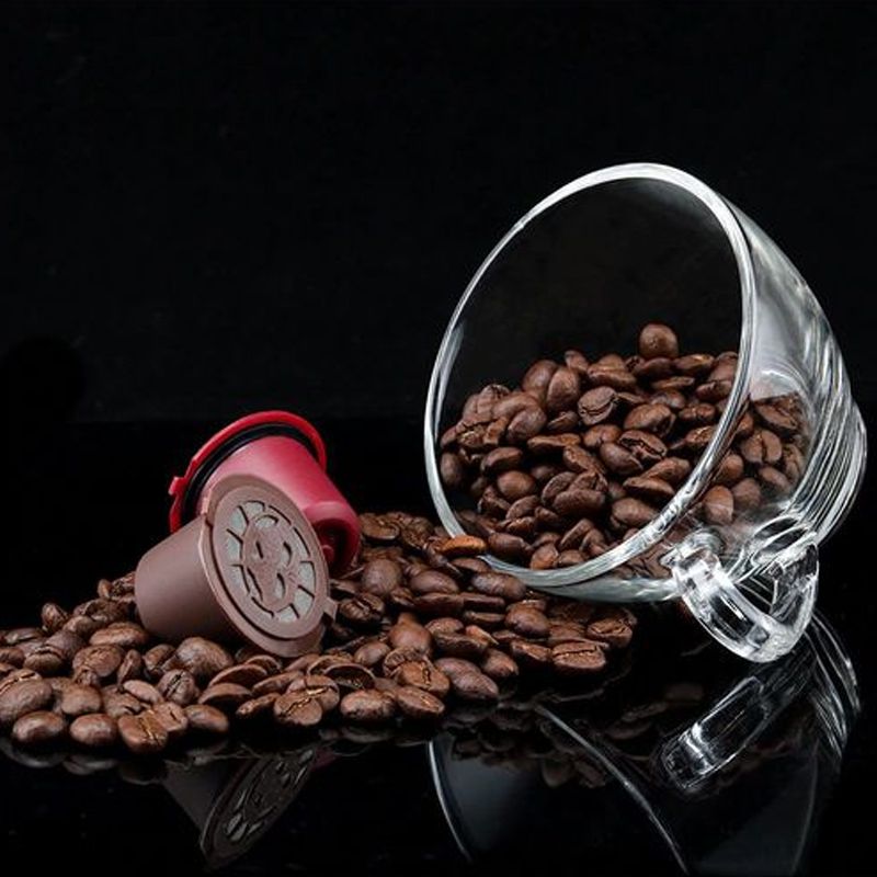 Cápsula Reutilizável Café Recarregável Utilizado em Cafeteiras Nespresso 2  - Mundo Thata