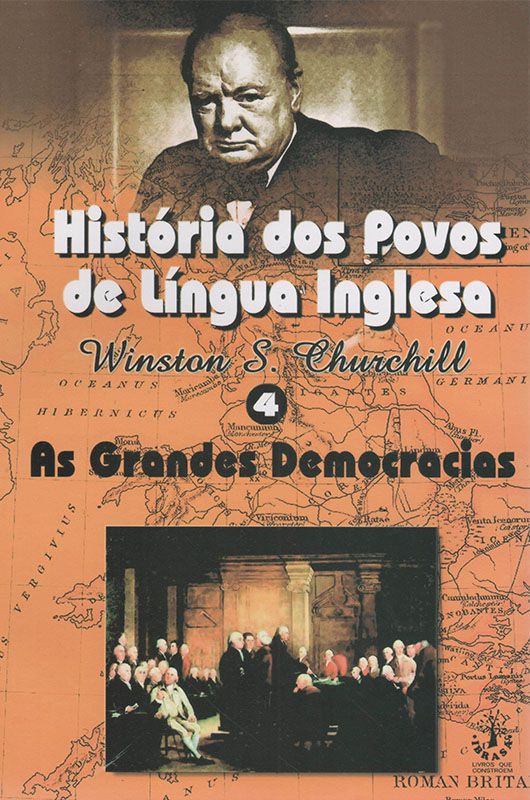 Livro História dos Povos de Língua Inglesa - Winston S. Churchill - Mundo Thata