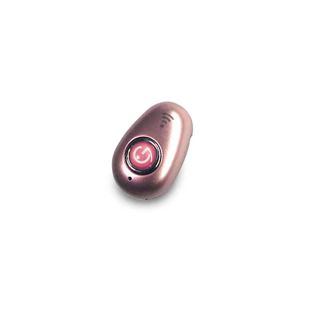 Mini Fone de Ouvido Bluetooth Sem Fio com Microfone Embutido HD Voice Rosa  - Mundo Thata