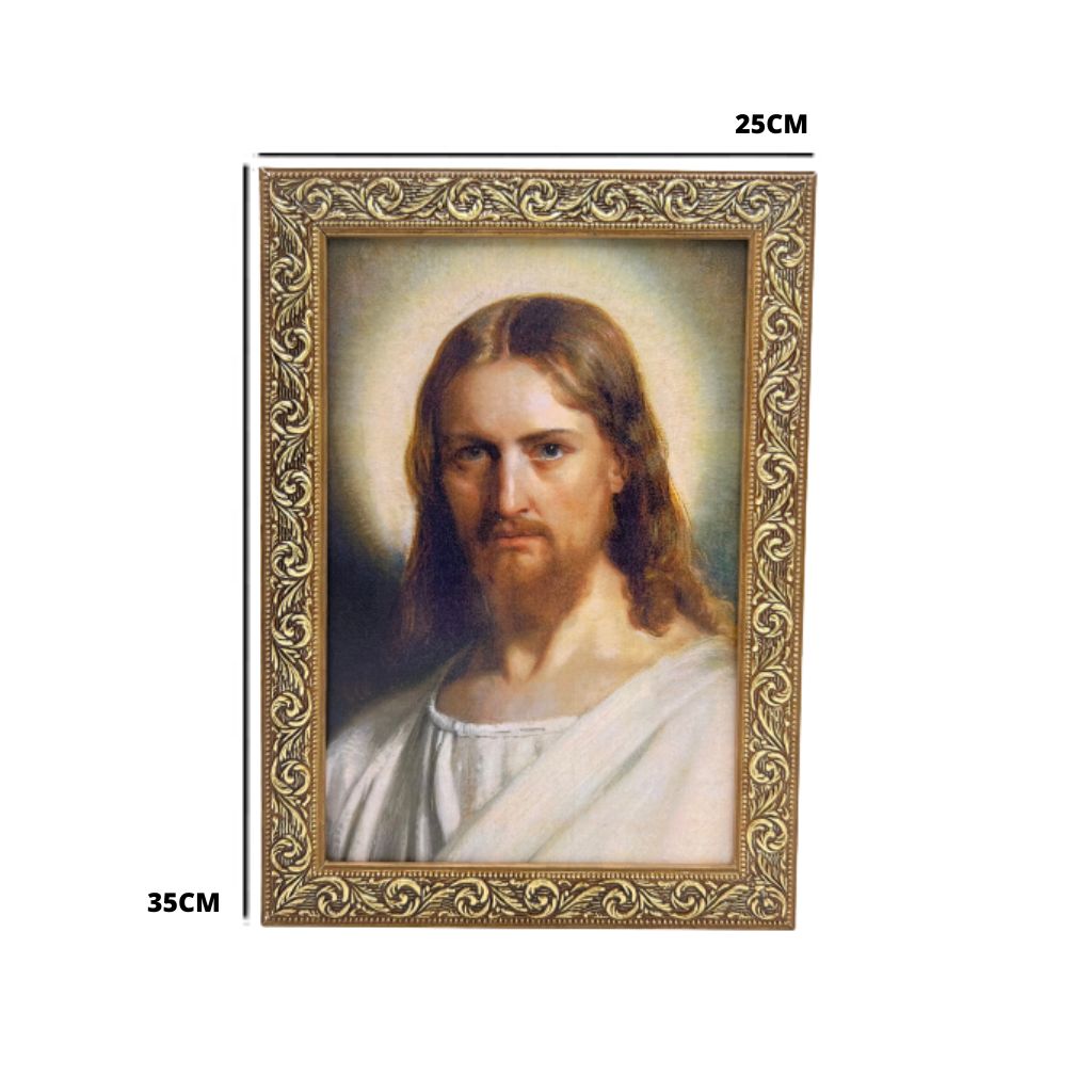 Quadro Face de Jesus  25x35cm