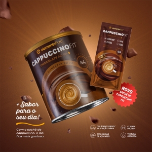 CAPPUCCINO FIT - Chocolate Belga - Sachê 20g