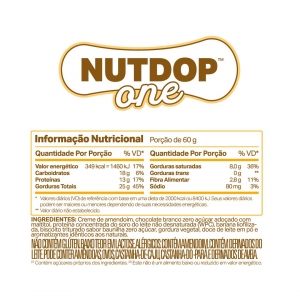 NUTDOP - Creme Proteico de Amendoim - 500g