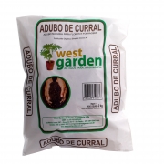 ADUBO DE CURRAL 02 kg PREMIUM WEST GARDEN