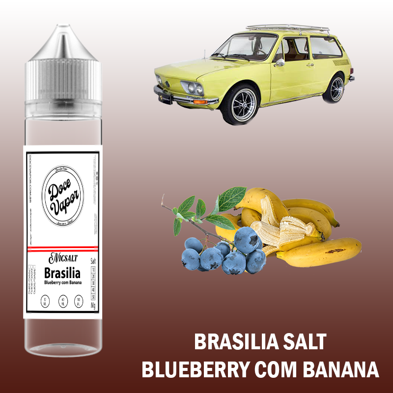 BRASÍLIA SALT - Blueberry com Banana