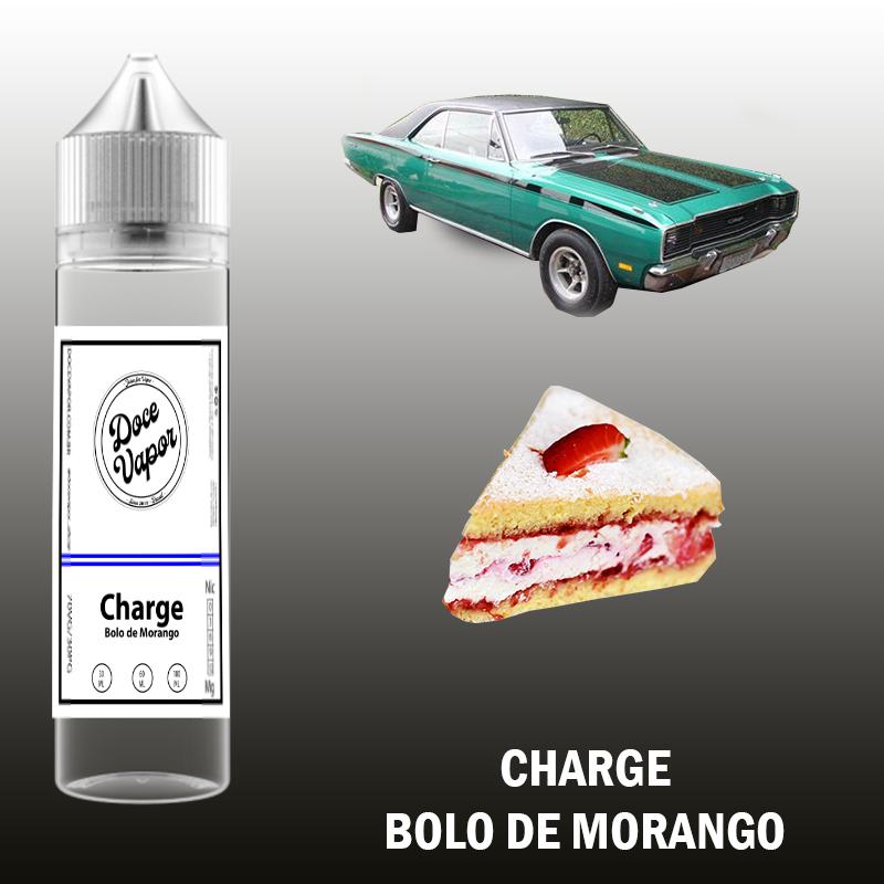 CHARGE - Bolo de Morango
