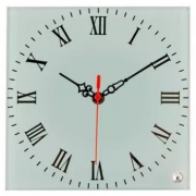 Relógio Para Sublimação Branco com números espelhados 20x20cm