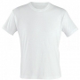 Camiseta Branca para Sublimação Gola Careca 100% Poliéster